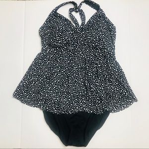 Suddenly Slim Catalina Halter One Piece Swimsuit